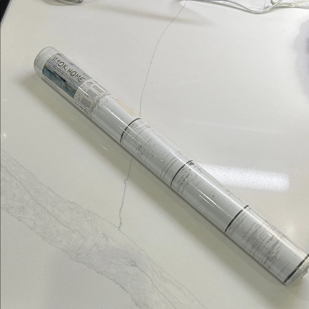 NEW White Wallpaper wall covering New in Package